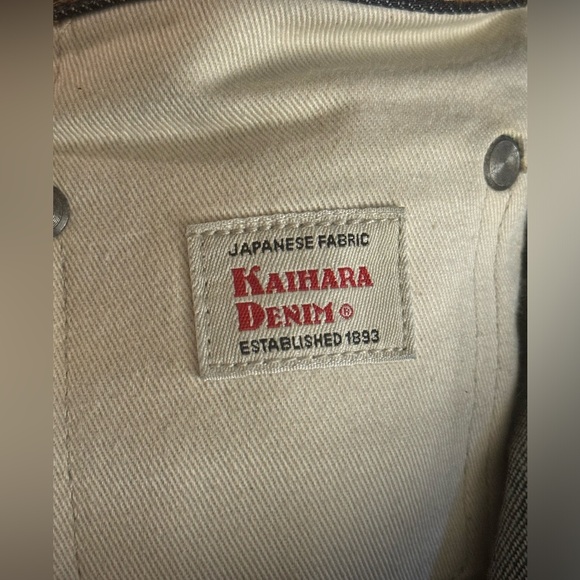 JCREW J. CREW JAPANESE DENIM DARK WAS SZ 30 30x32 Shadow Wash - Picture 7 of 10